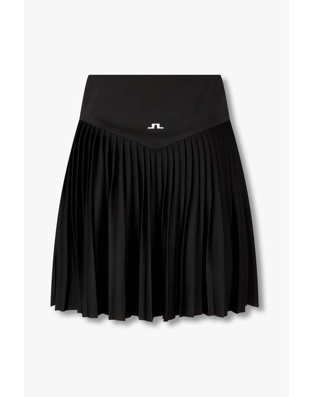 제이린드버그 [J.LINDEBERG] [Women] 알렉산드리아 스커트_블랙 1566343051 착용컷