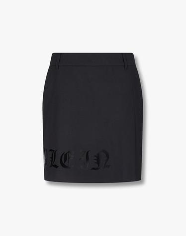 [PHILIPP PLEIN GOLF] [Women] 그래픽 A라인 스커트_블랙 PP44143518