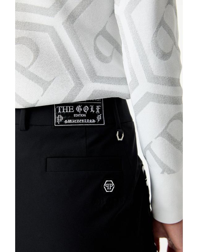 필립플레인골프 [PHILIPP PLEIN GOLF] [Women] 에센셜 H라인 스커트_블랙 PP44143501 착용컷