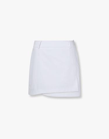 [PHILIPP PLEIN GOLF] [Women] 에센셜 스커트(white-embroidery logo)_화이트 PP44343500