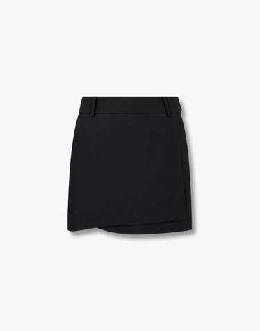 [PHILIPP PLEIN GOLF] [Women] 에센셜 스커트(black-embroidery logo)_블랙 PP44343501