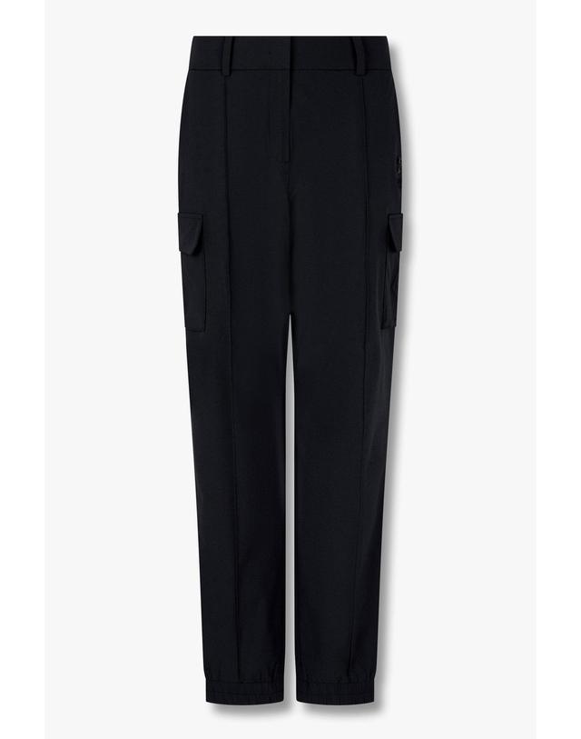 필립플레인골프 [PHILIPP PLEIN GOLF] [Women] 우븐 조거 팬츠_블랙 PP45140508 착용컷