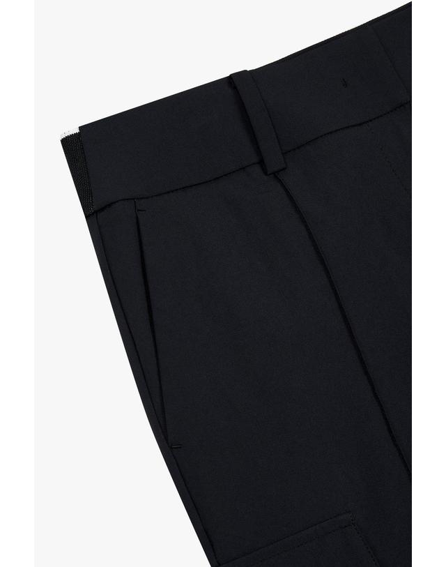 필립플레인골프 [PHILIPP PLEIN GOLF] [Women] 우븐 조거 팬츠_블랙 PP45140508 착용컷