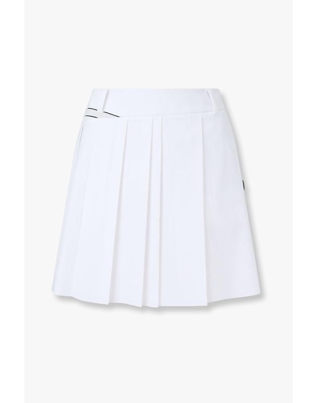 필립플레인골프 [PHILIPP PLEIN GOLF] [Women] SM 플리츠 스커트_화이트 PP45143511 착용컷