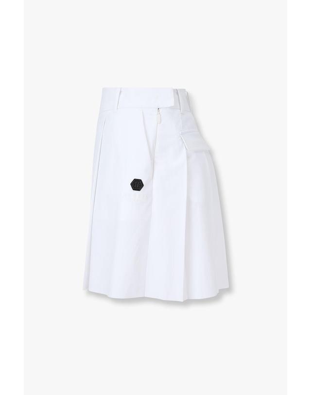 필립플레인골프 [PHILIPP PLEIN GOLF] [Women] SM 플리츠 스커트_화이트 PP45143511 착용컷
