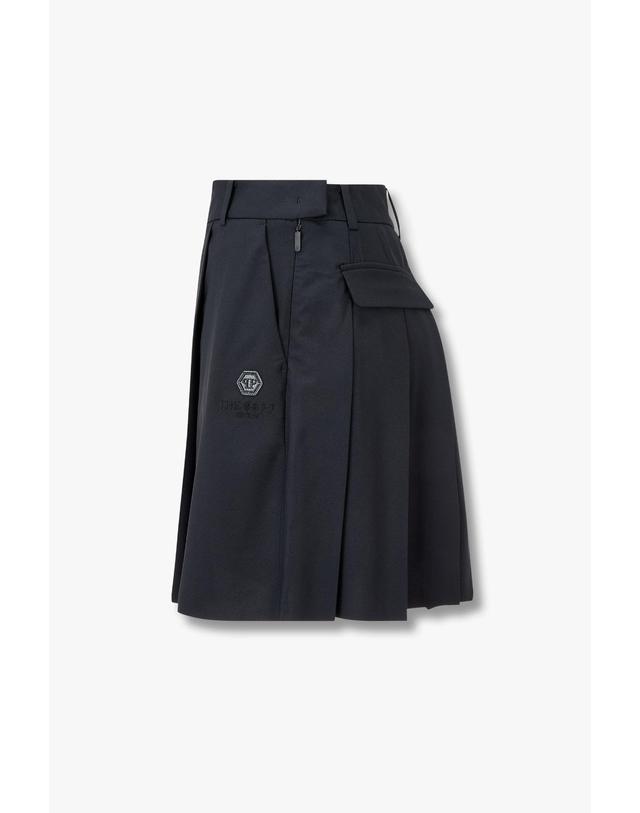 필립플레인골프 [PHILIPP PLEIN GOLF] [Women] SM 플리츠 스커트_블랙 PP45143512 착용컷