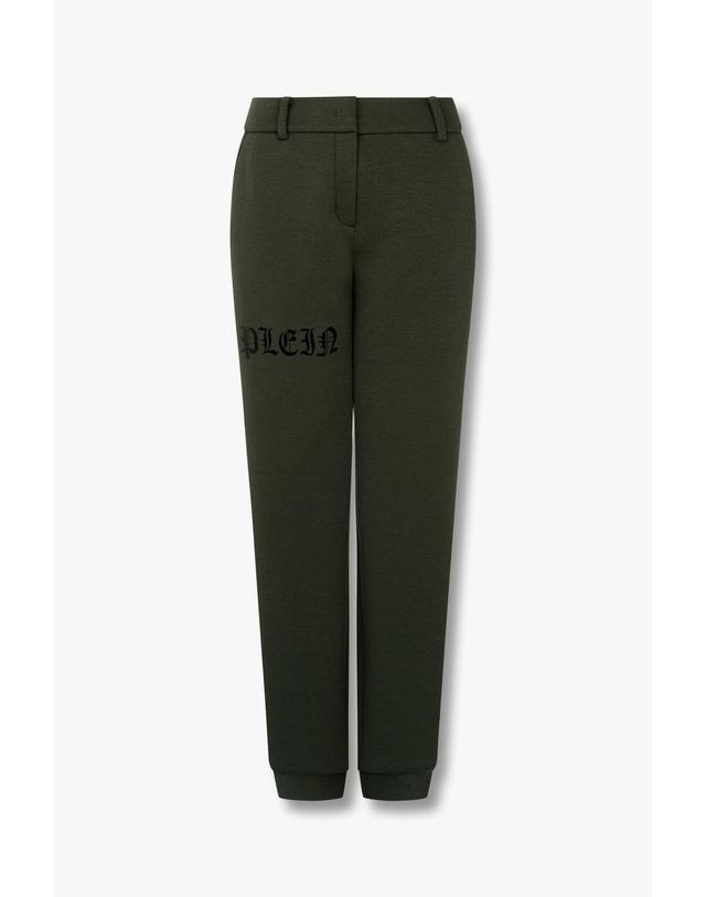 필립플레인골프 [PHILIPP PLEIN GOLF] [Women] 저지 조거 팬츠_카키 PP44340503 착용컷