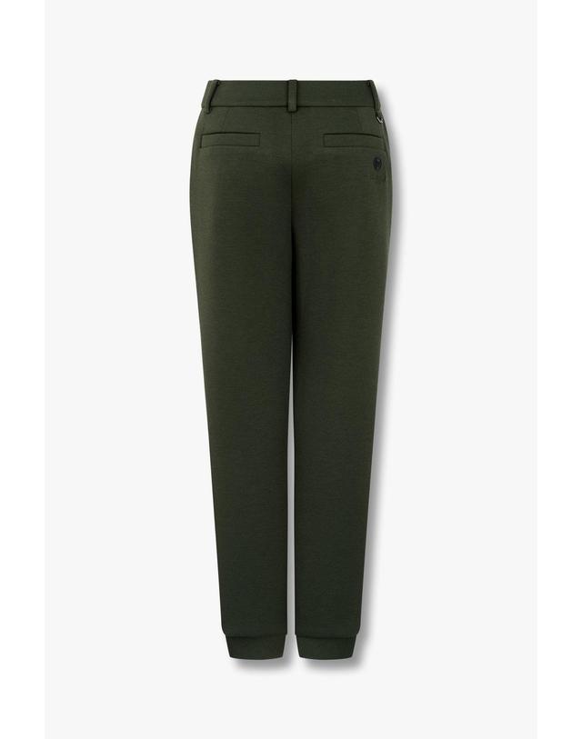 필립플레인골프 [PHILIPP PLEIN GOLF] [Women] 저지 조거 팬츠_카키 PP44340503 착용컷