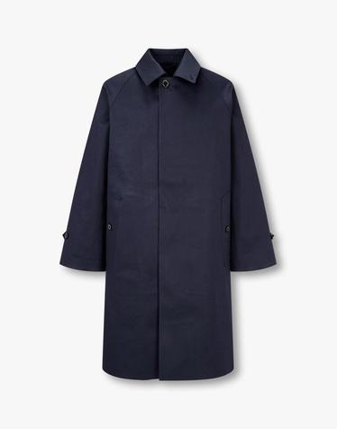 [MAN ON THE BOON] [MACKINTOSH] 로더 코트 _네이비 4715109101