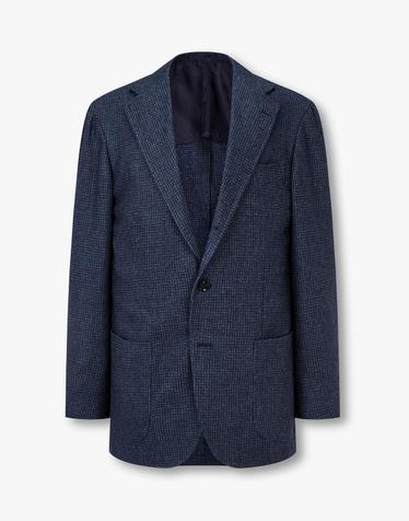[MAN ON THE BOON] [RING JACKET] 캐시미어 블렌드 싱글 자켓_네이비 4715302203