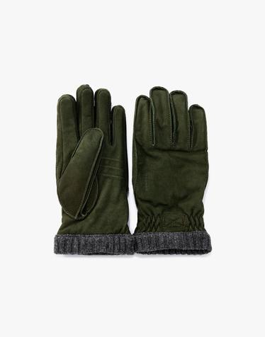 [MAN ON THE BOON] [HESTRA] NUBUCK 글러브_그린 4715316405