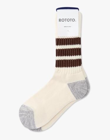 [MAN ON THE BOON] [ROTOTO] 리브드 삭스_브라운 4715119112