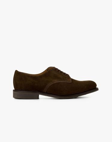 [MAN ON THE BOON] [SANDERS] OFFICERS SHOE 스웨이드 로퍼_초코 4715118202