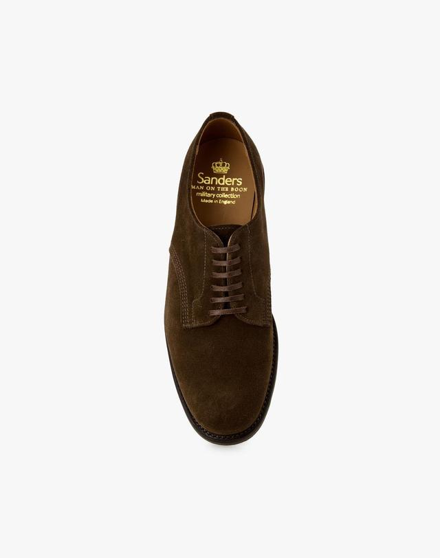 맨온더분 [MAN ON THE BOON] [SANDERS] OFFICERS SHOE 스웨이드 로퍼_초코 4715118202 착용컷