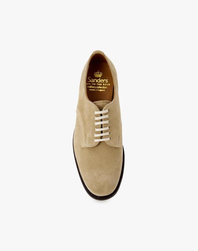 맨온더분 [MAN ON THE BOON] [SANDERS] OFFICERS SHOE 스웨이드 로퍼_다크베이지 4715118203 착용컷