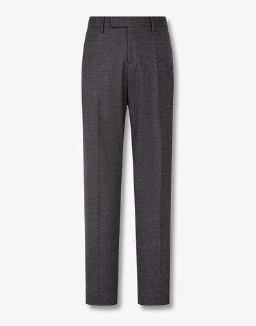[LARDINI] 스트레치 플란넬 울 팬츠_다크 그레이 1915305014