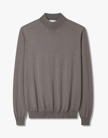 [LARDINI] 울 모크넥 니트 풀오버_토프 1915328024