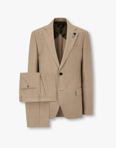 [LARDINI] 모던 싱글 수트 _카멜 1936301201