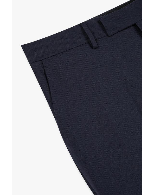 라르디니 [LARDINI] 트로피컬 울 팬츠_네이비 1916105109 착용컷