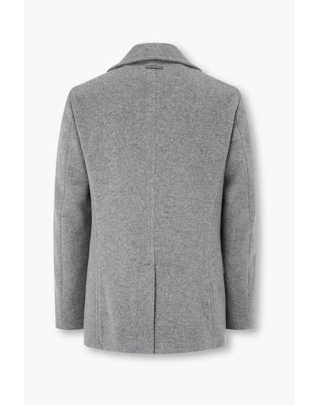 라르디니 [LARDINI] 울 더블 피코트_그레이 1936308107 착용컷