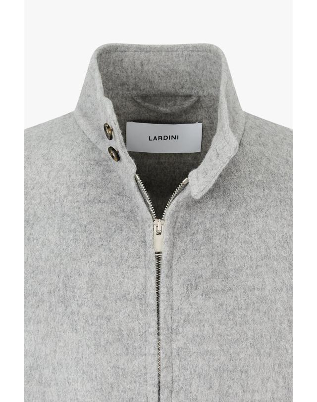 라르디니 [LARDINI] 투 버튼 차이나카라 블루종 _그레이 1936310114 착용컷