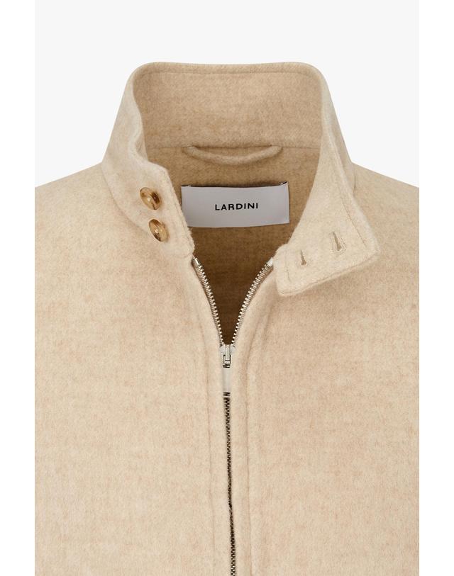 라르디니 [LARDINI] 투 버튼 차이나카라 블루종 _오트밀 1936310113 착용컷