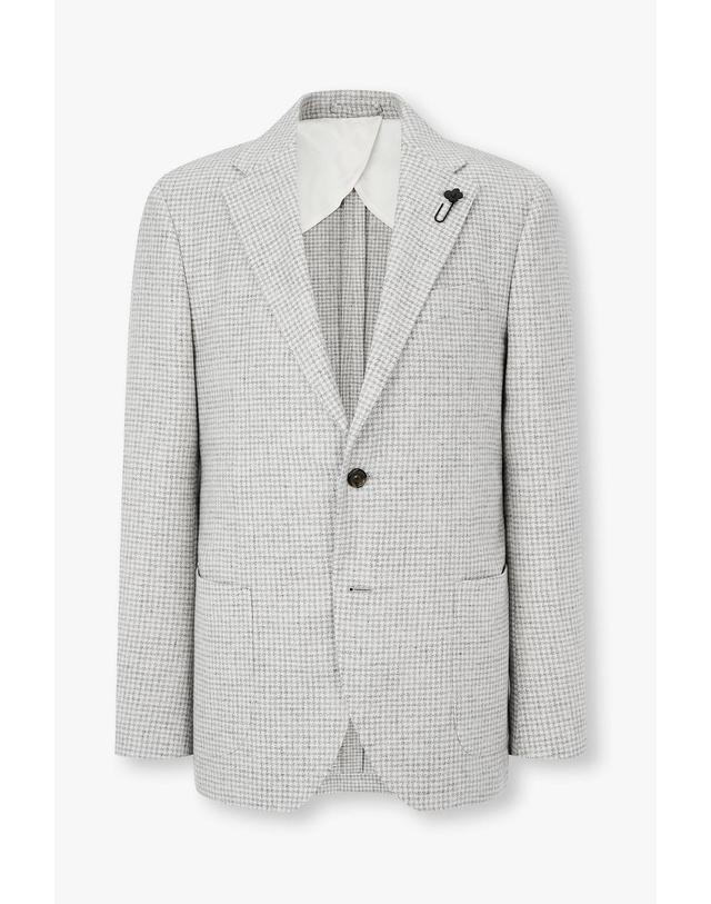 라르디니 [LARDINI] 하운드투스 소프트터치 자켓 _그레이 1936302204 착용컷