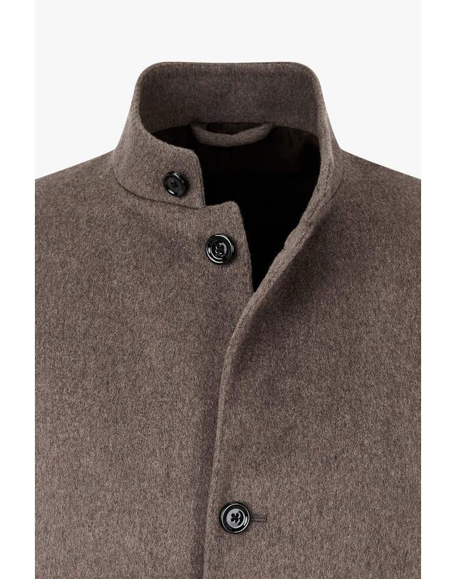 라르디니 [LARDINI] 차이나카라 캐시미어 자켓 _브라운 1936302112 착용컷