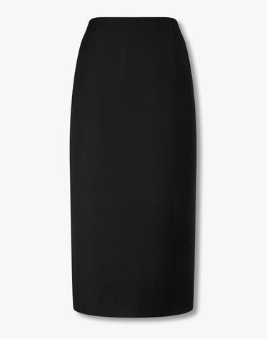 [ILAIL] 울 블렌드 펜슬 스커트_블랙 IA16435010