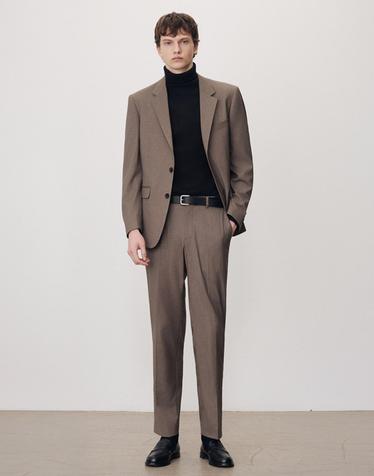26FW 울 블렌드 스트레치 수트 베이지