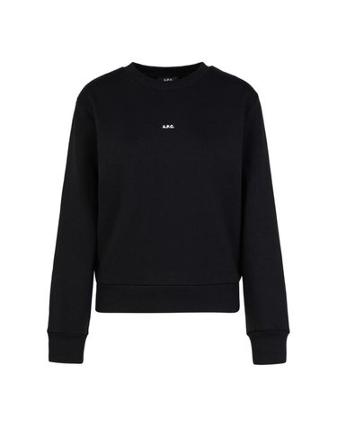 아페쎄 마이크로 로고 여성 맨투맨 COHBX F27912 TZC