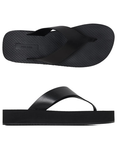 더로우 26SS 블랙 듄 플랫폼 긴자 플립플랍 샌들 F1838L825 BLK