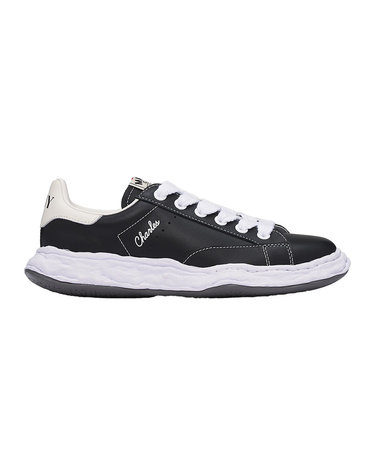 미하라야스히로 찰스 OG솔 레더 스니커즈 A12FW701 BLACK