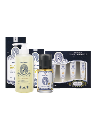 루톤 여성 맞춤 헤어케어 리그레저 샴푸 500ml + 헤어오일 100ml + 헤어앰플 15ml x 4EA