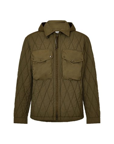 26FW CP컴퍼니 고글 퀼팅 남성 자켓 21CMOW104A 110745G 683