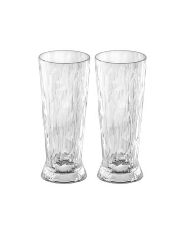 [Koziol]코지올 슈퍼글래스 맥주잔 300ml 2P 세트 투명 / Koziol-4417535