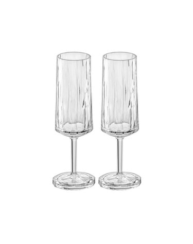 [Koziol]코지올 슈퍼글래스 샴페인잔 100ml 2P 세트 투명 / Koziol-4429535