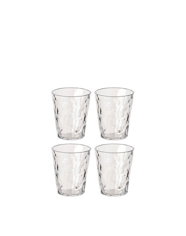 [Koziol]코지올 슈퍼글래스 물컵250ml4P 세트 투명 / Koziol-4409535