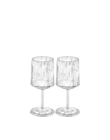 [Koziol]코지올 슈퍼글래스 와인잔 200ml 2P 세트 투명 / Koziol-4486535