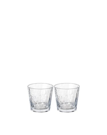 [Koziol]코지올 슈퍼글래스 락글라스 250ml 2P 세트 투명 / Koziol-4487535