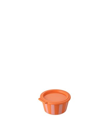 [Koziol]코지올  노라 보관용기 스트라이프 700ml  스트롱코랄 / Koziol-8166725