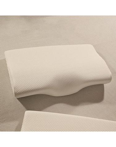 [하이얀] 하품 메모리폼 베개 목편한 편안한 경추 프리미엄 베개
