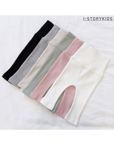 [보리보리] 베베 골지 배앓이레깅스 국내산 유아바지 데일리
