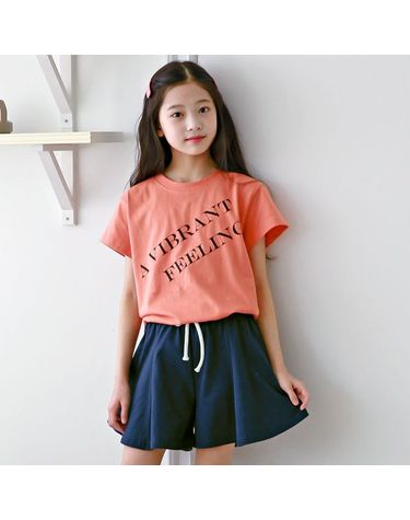 [보리보리] 필링치마바지세트여름 주니어의류 초등학생옷 초등여아옷 여아상하복