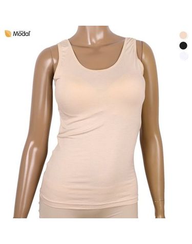 [보리보리] 바풀 SB PR 185541 모달 나시 브라런닝 롱 탑브라