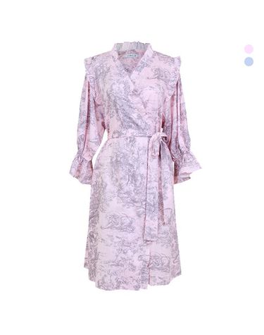 [보리보리] 바풀 LL44053-32 여성가운 모달코튼 나이트 로브 가운