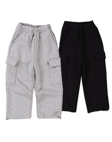 [보리보리] 키즈 아동 겨울 기모 기본 면 통바지 등원 데일리