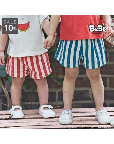 [보리보리] 수박 반바지 반바지그린,바이올렛,레드