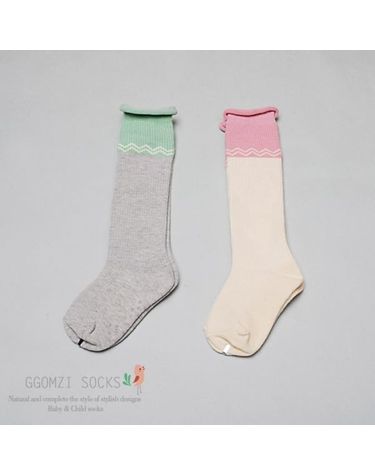[보리보리] 유아동 C샬롯 반장/유아양말/아기반장/유아반장/신생아양말/아기양말/니삭스/무릎양말/반스타킹