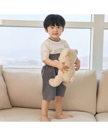[보리보리] 바풀 PL SS63-21 아동내복 7부 메쉬 배앓이방지 유아 아동 실내복 잠옷 상하